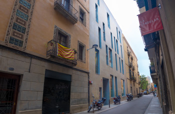 Ayuntamiento en el distrito de Gracia, Barcelona