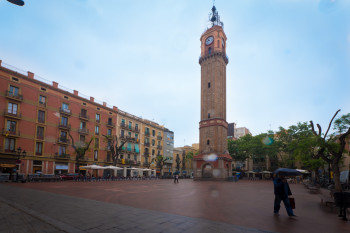 Ayuntamiento en el distrito de Gracia, Barcelona